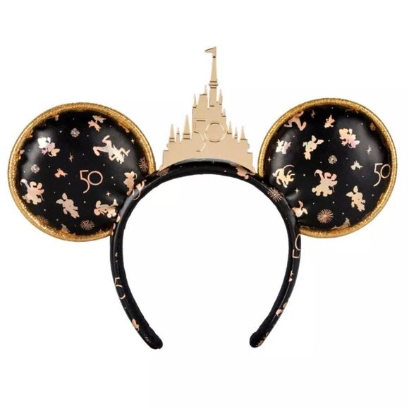 Walt Disney World 50th Anniversary Ear Headband - Picture 1 of 2